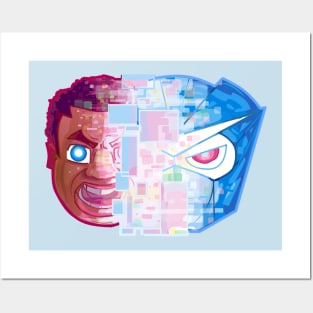 Go Robo Now Two Face Posters and Art